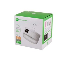 چراغ شارژی 80 وات + پاوربانک DP 7823 | باتری قابل تعویض و مناسب قطعی برق