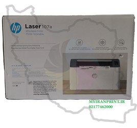 پرینتر لیزری تک‌کاره HP 107a 🖨️ | چاپ سیاه و سفید با کیفیت و سرعت مناسب