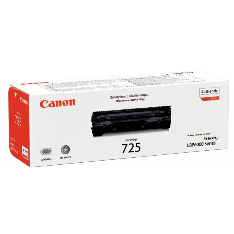 کارتریج لیزری اورجینال ژاپنی کننcanon 725a