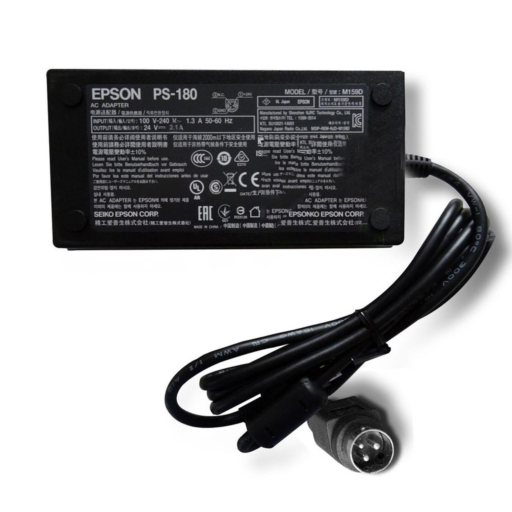 آداپتور شارژر پرینتر حرارتی فیش زن 24V سه سوزن