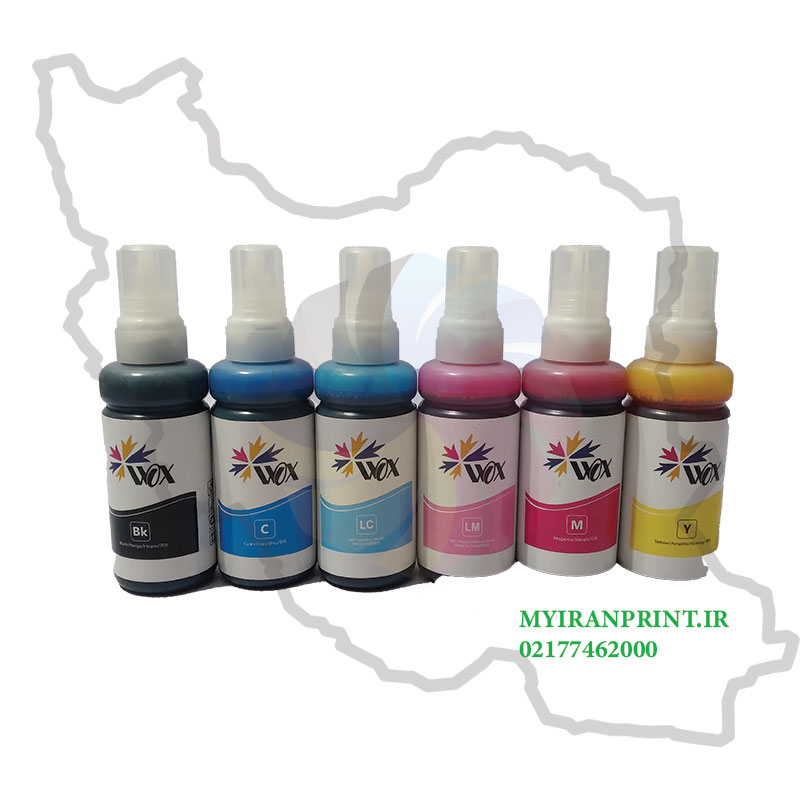 جوهر شارژ اپسون 6 رنگ پریمیوم پرفشنال وکس